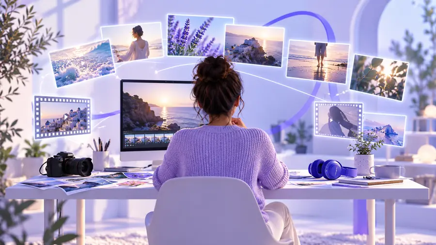 Beispielhafter Ausgangspunkt für einen browserbasierten Video-Workflow